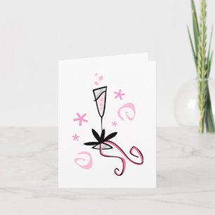 Champagnernotecard Karte
