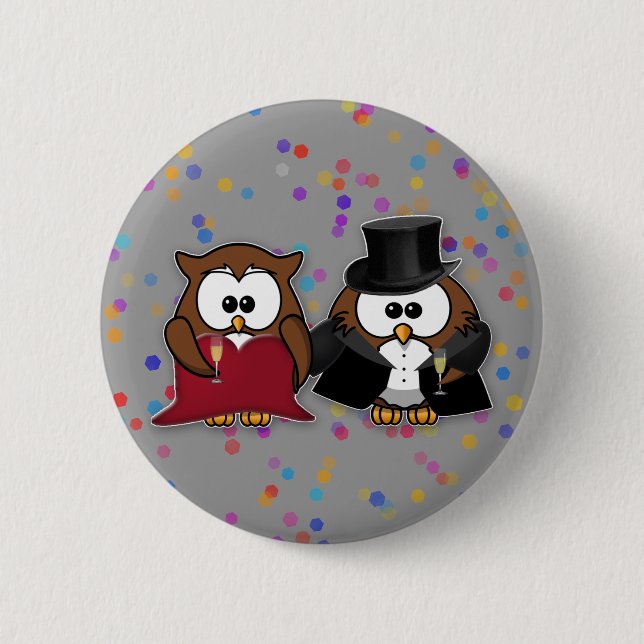 Champagneruhu Button (Vorderseite)