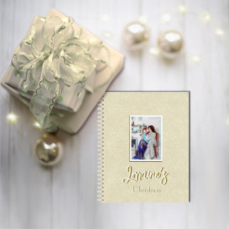 Champaign Joyoux Weihnachten Spiral Notebook Notizbuch