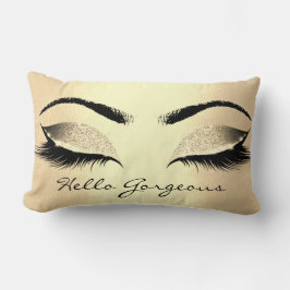 Champaigne Gold Makeup Lashes Lendenkissen