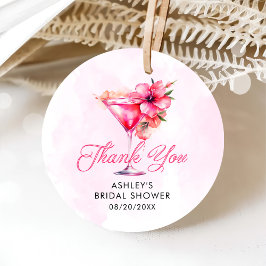 Champange-Brautparty Geschenkanhänger