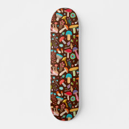 Champignons À Dawn Skateboard