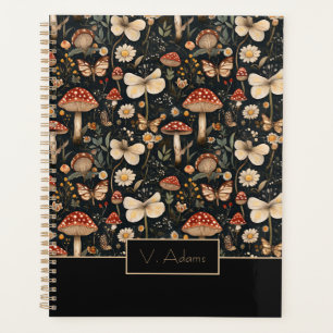 Champignons et fleurs personnalisés Cottagecore