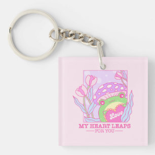 Champignons et grenouilles mignons - My Heart Leap