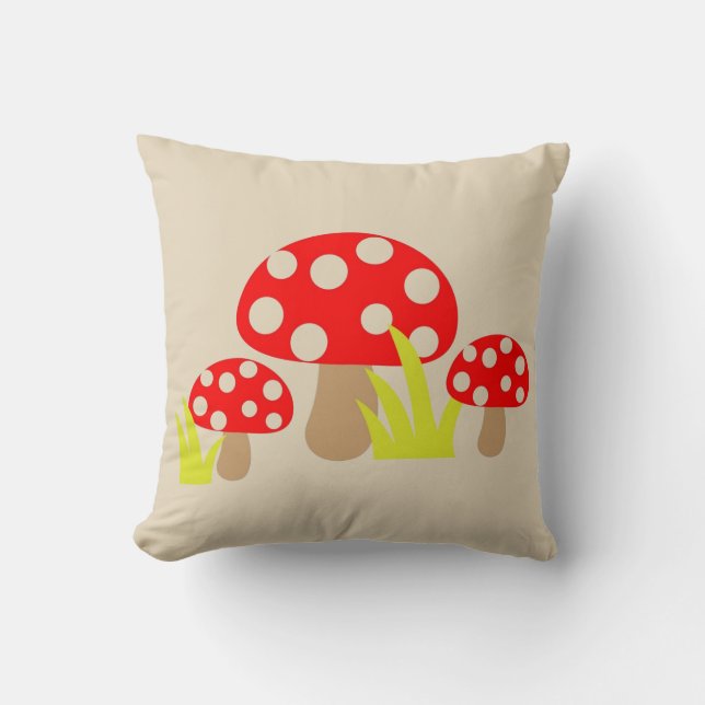 Champignons Lève Oreiller (Recto)