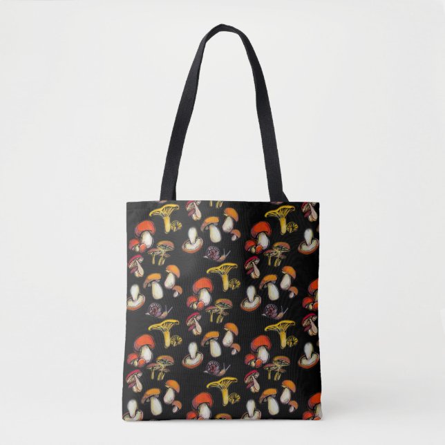 champignons sauvages grand sac fourre-tout (Devant)