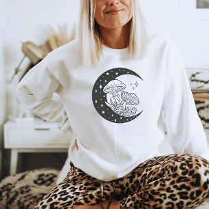 Champignons Sweatshirt Mystique Cottage Core Femme