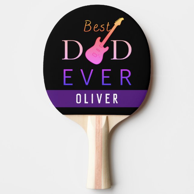 Champion Black Cool Best Vater aller Zeiten Tischtennis Schläger (Vorderseite)
