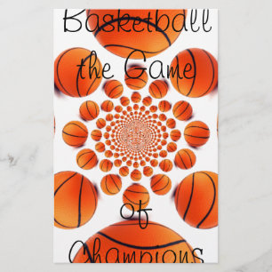 Champion Court Vision: Basketball Spiel der Champs Briefpapier