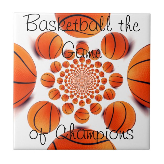 Champion Court Vision: Basketball Spiel der Champs Fliese (Vorderseite)