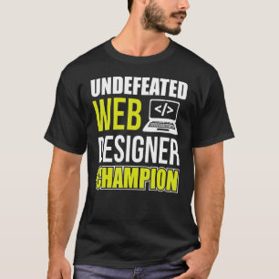 Champion Css Programmer 2 für den nicht besiegten T-Shirt