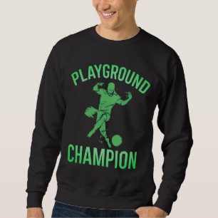Champion de terrain de jeu Sweatshirt noir