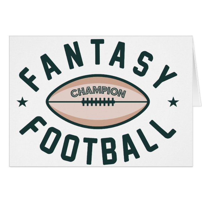 Champion du football d'imaginaire (Devant horizontal)