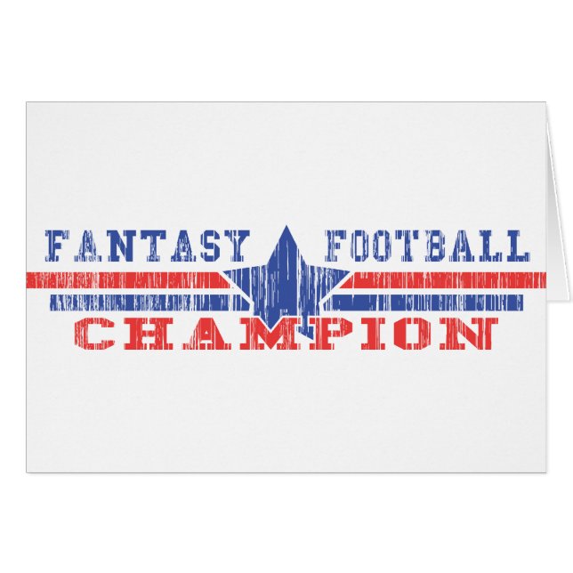 Champion du football d'imaginaire (Devant horizontal)
