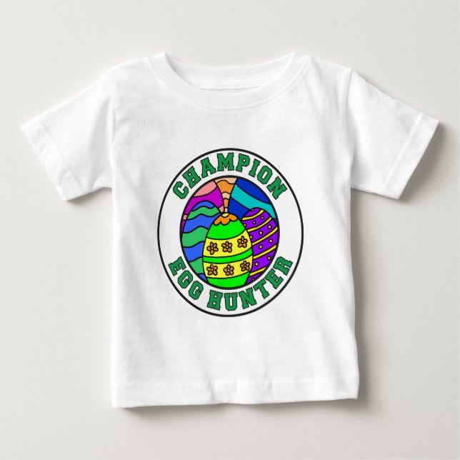 Champion Egg Hunter Baby T-shirt (Vorderseite)