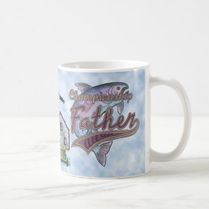 Champion Fishing Vaterkundenspezifische Tasse
