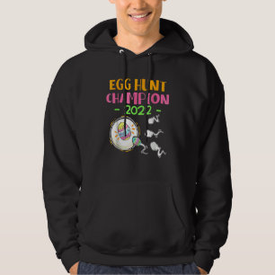 Champion für die Eierjagd 2022 Osterschwangerschaf Hoodie
