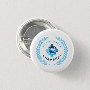 Champion für Wassersicherheit - Zwei-Tone-Tasse Button