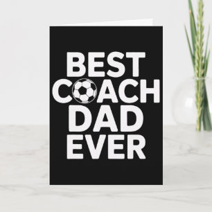 Champion Mentor Bester Trainer Dad Ever Fußballtra Karte