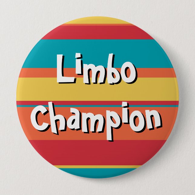 Champion mit riesigem Limbo Button Award (Vorderseite)