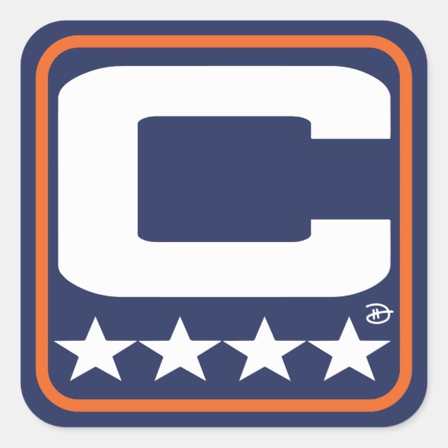 Champion Patch - CHI Blue Sticker (Vorderseite)
