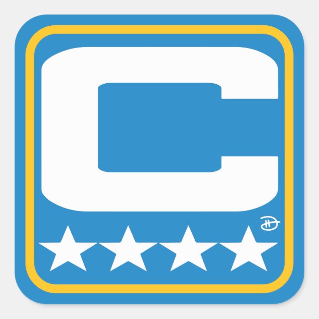 Champion Patch - LAC Pulver Blue Sticker (Vorderseite)