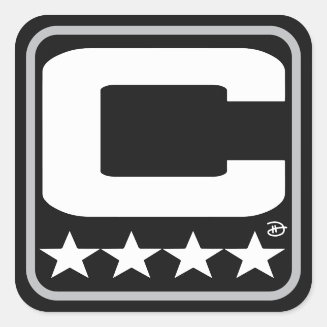 Champion Patch - LV Black Aufkleber (Vorderseite)