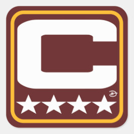 Champion Patch - WAS Burgundy Sticker