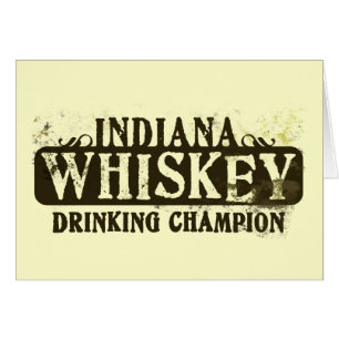 Champion potable de whiskey de l'Indiana