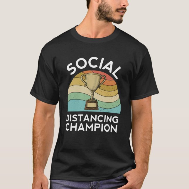 Champion Quarantine Toilet Papa T-Shirt (Vorderseite)