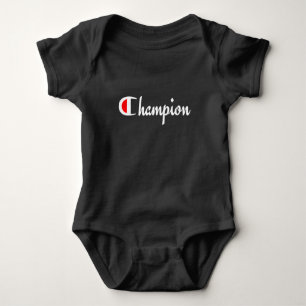 Champion-Stil-Lagen-Cache Baby Strampler