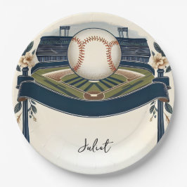 Champion Team Ball Field Baseball Brautparty Pappteller