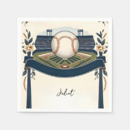 Champion Team Ball Field Baseball Brautparty Serviette