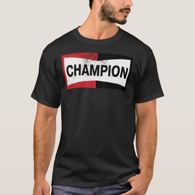 Champion Vintag Logo Classic T - Shirt (Vorderseite)
