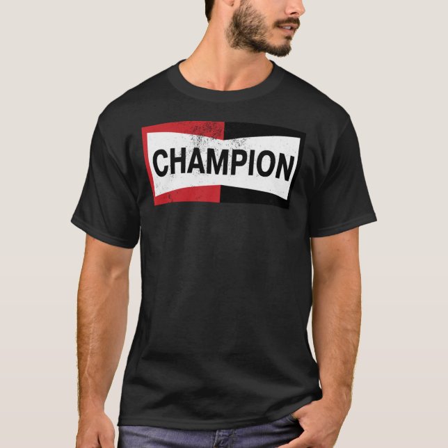 Champion Vintage Logo Classic T-Shirt (Vorderseite)