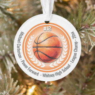 Championnat de basket-ball Monogram Orament