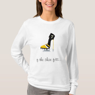 Champions der Steelers-Stilett-Schüssel-XLIII T-Shirt