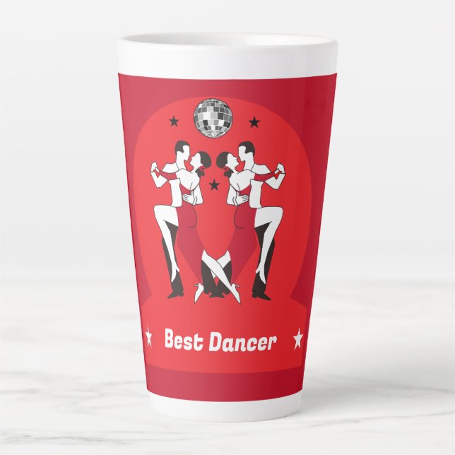 Champions des Ballroom-Tanzes Milchtasse (Vorderseite)
