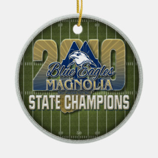 Champions-Feld-Verzierung der Magnolien-2010 Keramikornament