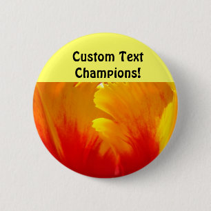 Champions! Knöpfe Farbige Team-Taste Gelb Rot Button