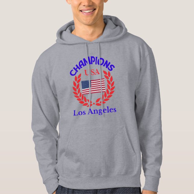 Champions Los Angeles usa Flag Original Hoodie (Vorderseite)