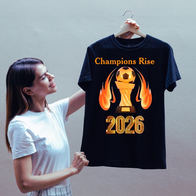 Champions Rise Dream in Gold T-Shirt (Von Creator hochgeladen)