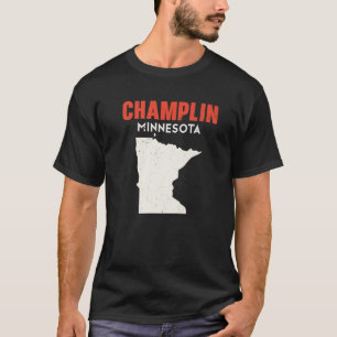Champlin Minnesota USA Staat America Travel Minnes T-Shirt