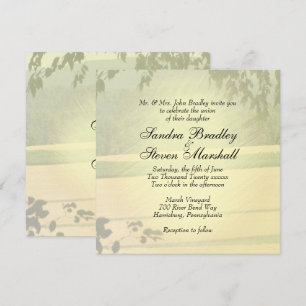 Champs d'été Invitations de mariage