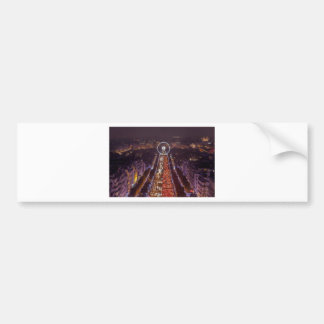 Champs-Elysées, Frankreich Autoaufkleber