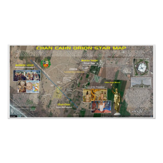 Chan Chan Star Map Poster (Vorderseite)