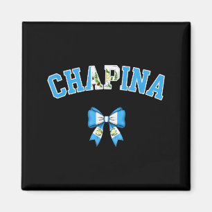 Chana guatemaltekische Frauen Kokette Schleife Gua Magnet