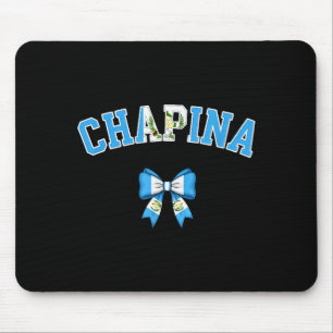 Chana guatemaltekische Frauen Kokette Schleife Gua Mousepad