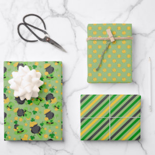 Chance de cutesy pour le papier d'enveloppement ir