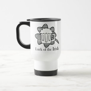 Chance de la tasse irlandaise de voyage